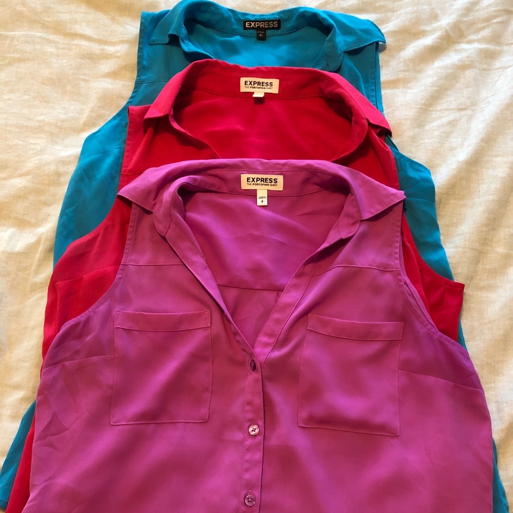 3 size Small Express Portofino tanks